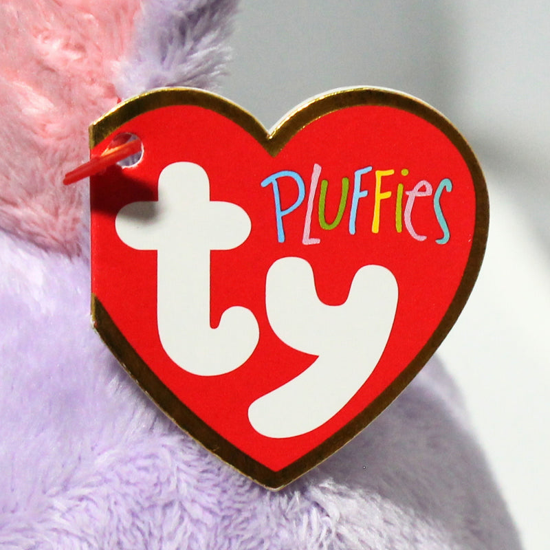 Ty Pluffies - Springy the Purple Bunny, Easter