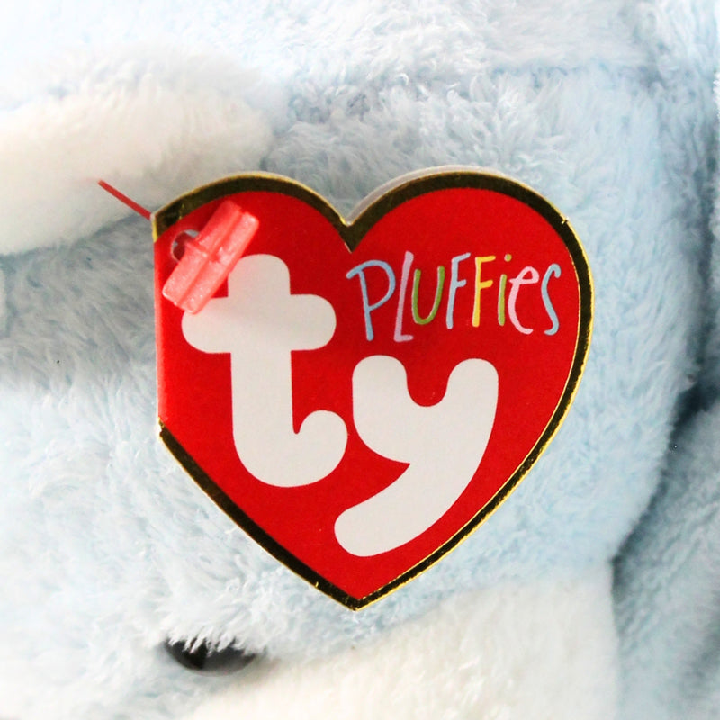 Ty Pluffies - Tinker (Light Blue Teddy Bear)
