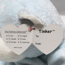 Ty Pluffies - Tinker (Light Blue Teddy Bear)