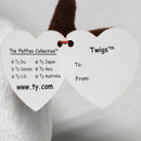 Ty Pluffies - Twigs the White Snowman, Christmas