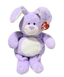 Ty Pluffies - Twitches the Purple Bunny, Easter