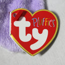 Ty Pluffies - Twitches the Purple Bunny, Easter