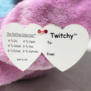Ty Pluffies - Twitchy the Purple Bunny