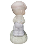 Precious Moments Figurine PM-873, Loving You Dear Valentine- Boy