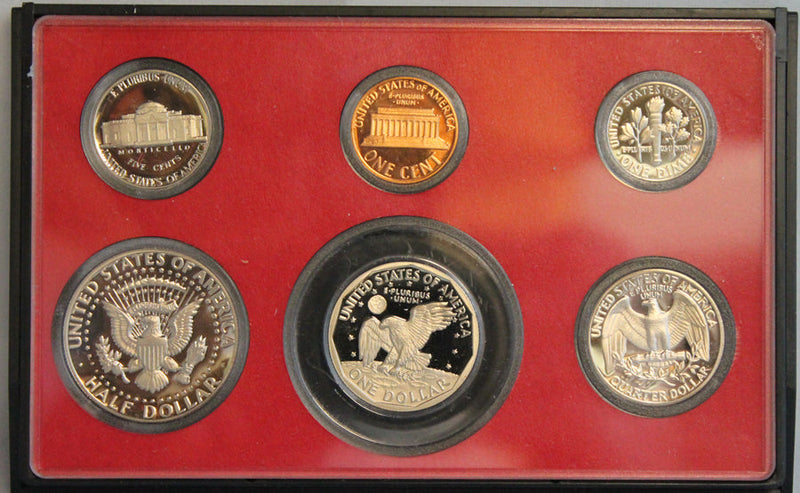 1979 Proof Set CN-Clad Type 1 (OGP) 6 coins