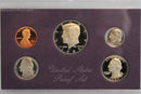 1985 Proof Set CN-Clad (OGP) 5 coins
