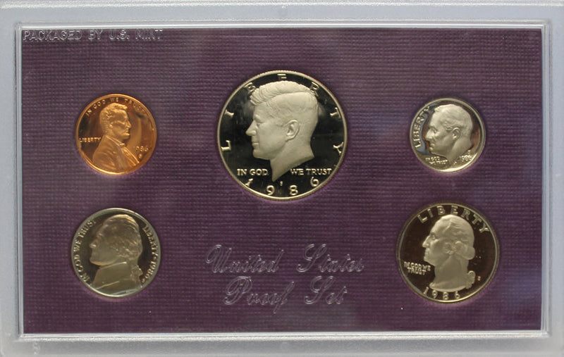 1980-1989 S Proof Set Run CN-Clad 10 Sets 52 Coins