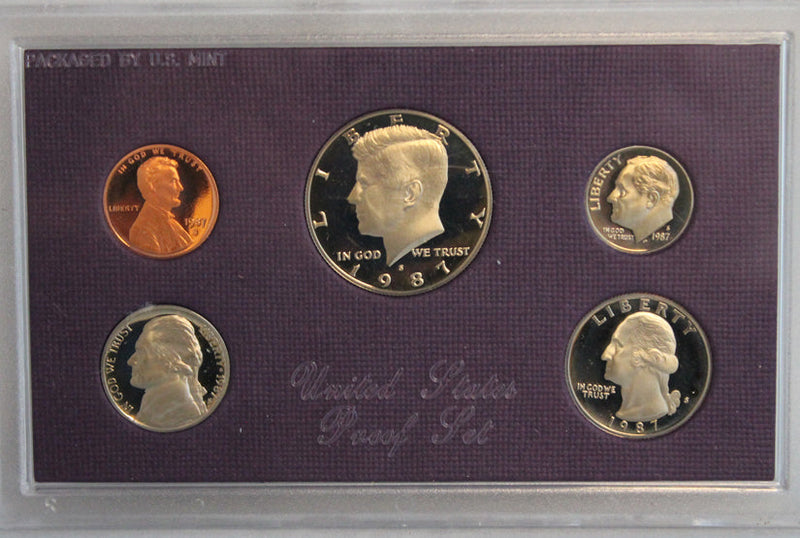 1980-1989 S Proof Set Run CN-Clad 10 Sets 52 Coins