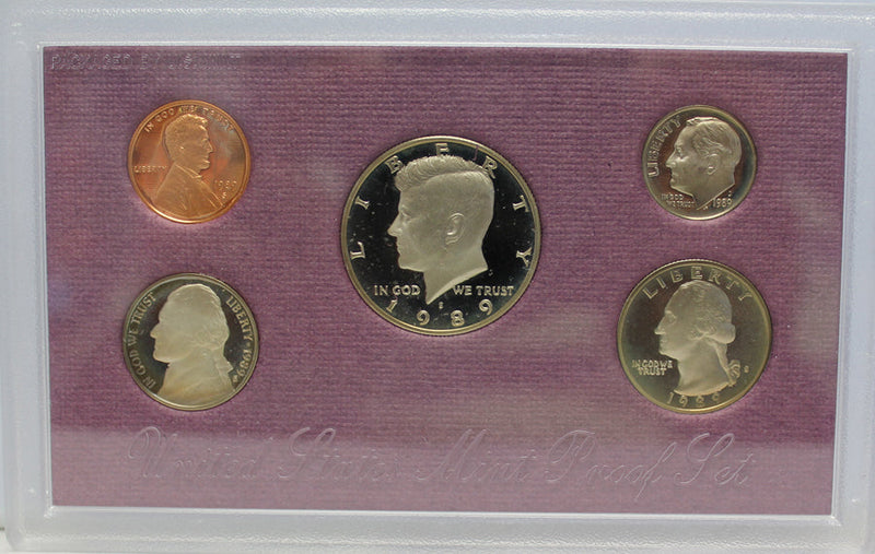 1984-1993 S Proof Set Run CN-Clad 10 Sets 50 Coins