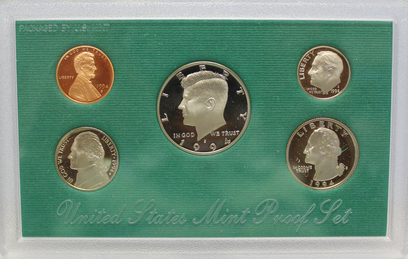 1990-1998 S Proof Set Run CN-Clad 9 Sets 45 Coins