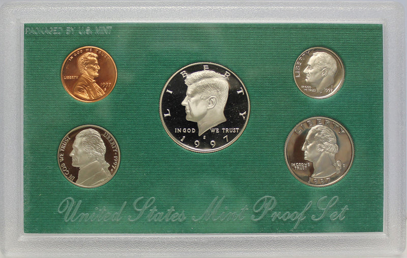 1990-1998 S Proof Set Run CN-Clad 9 Sets 45 Coins