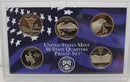 2007 Proof set 10 Pack CN-Clad Kennedy Presidential Dollar State quarters OGP 140 coins
