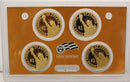 2007 Proof set 10 Pack CN-Clad Kennedy Presidential Dollar State quarters OGP 140 coins