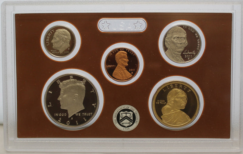 2011 Proof Set CN-Clad (OGP) 14 coins