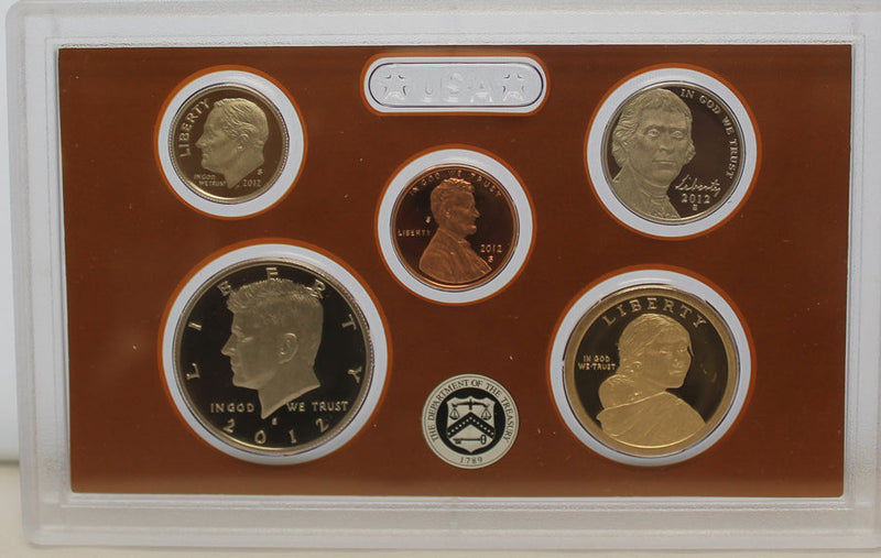 2012 Proof Set CN-Clad (OGP) 14 coins