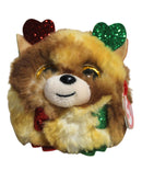 Puffies- Fudge the Reindeer, Glitter Eyes