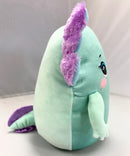 Ty Squish-a-Boo (Squishy Beanies) - Charlie the Blue Axolotl, Medium (9")