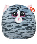 Ty Squish-a-Boos - Kiki the Gray Tabby Cat, Medium (12.75")