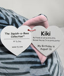 Ty Squish-a-Boos - Kiki the Gray Tabby Cat, Medium (12.75")