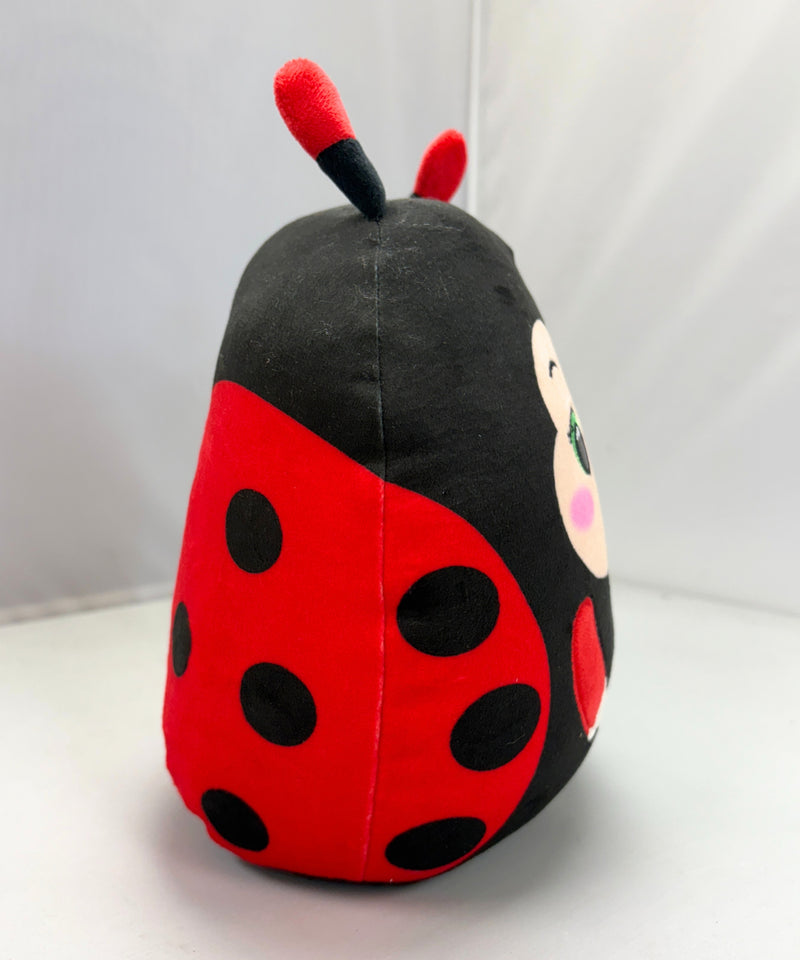 Ty Squish-a-Boo (Squishy Beanies) - Lucy the Ladybug, Medium (9")
