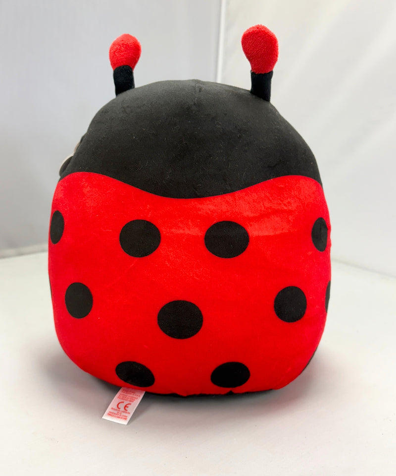 Ty Squish-a-Boo (Squishy Beanies) - Lucy the Ladybug, Medium (9")