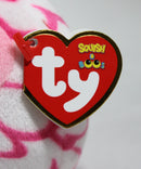 Ty Squish-a-Boos (Squishy Beanies) - Pinky the Pink Owl
