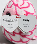 Ty Squish-a-Boos (Squishy Beanies) - Pinky the Pink Owl
