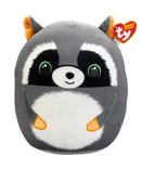 Ty Squish-a-Boo (Squishy Beanies) - Sneaky the Raccoon, Medium (9")