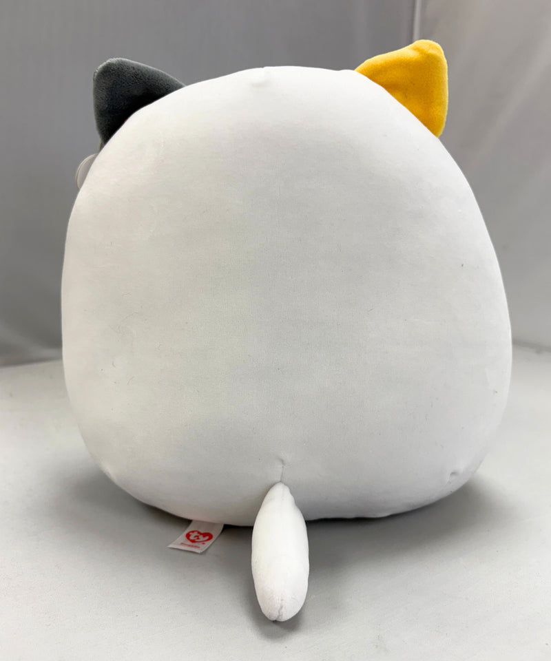 Ty Squish-a-Boo (Squishy Beanies) - Snuggles the Cat, Medium (9")