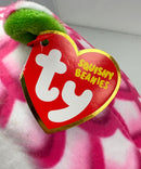 Ty Squish-a-Boo (Squishy Beanies) - Tootie the Pink Owl, Medium (9")