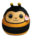 Ty Squish-a-Boo- Zinger the Bumblebee, Medium, Solid Eyes
