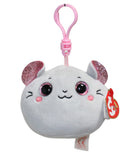 Ty Squish-a-Boos (Plastic Key Clip) - Catnip the Mouse