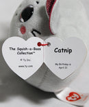 Ty Squish-a-Boos (Plastic Key Clip) - Catnip the Mouse