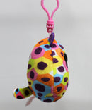 Ty Squish-a-Boos (Plastic Key Clip) - Giselle the Multi-Color Leopard