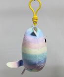Ty Squish-a-Boos (Plastic Key Clip) - Heather the Pastel Striped Cat