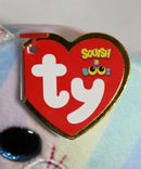 Ty Squish-a-Boos (Plastic Key Clip) - Heather the Pastel Striped Cat