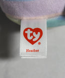 Ty Squish-a-Boos (Plastic Key Clip) - Heather the Pastel Striped Cat
