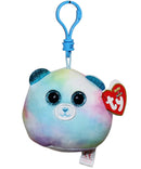 Ty Squish-a-Boos (Plastic Key Clip) - Hope the Tie-Dye Bear