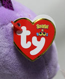 Ty Squish-a-Boos (Plastic Key Clip) - Rosette the Purple Unicorn