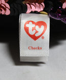 Teeny Tys - Checks the  Owl, Flippable Sequins