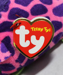 Teeny Tys - Ferris the Hot Pink & Purple Giraffe