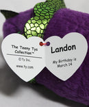 Teeny Tys - Landon the Purple Dinosaur