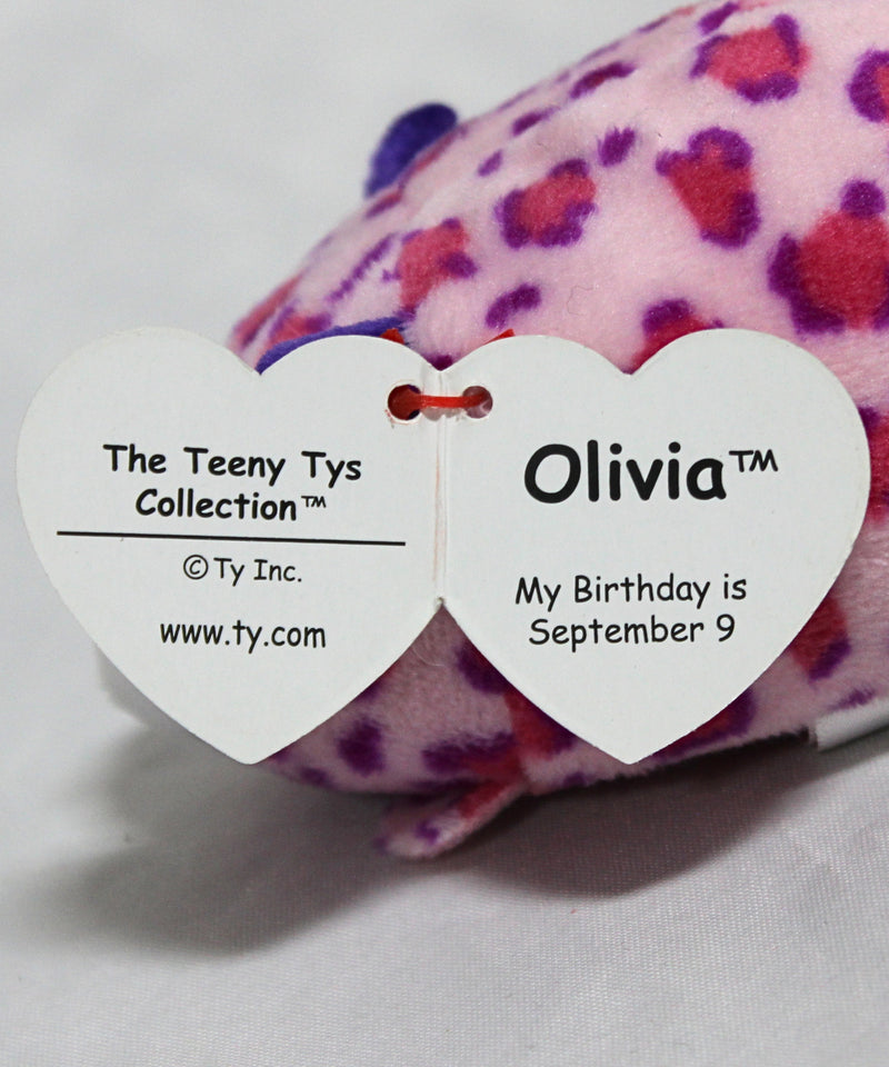 Teeny Tys - Olivia the Pink Leopard