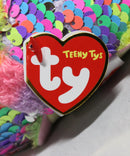 Teeny Tys - Rainbow the Poodle, Flippable Sequins