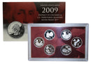2009 DC & Territory Quarter Proof Set 90% Silver (OGP) 6 coins