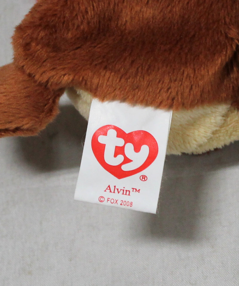 Ty Beanie Baby - Alvin and the Chipmunks' Alvin