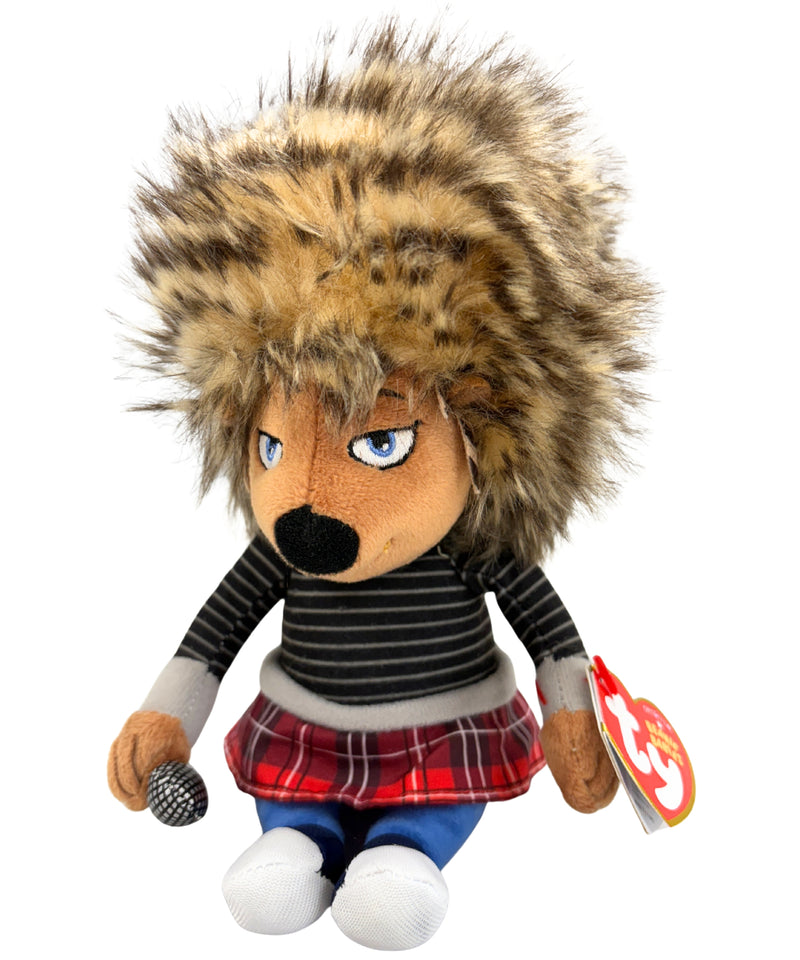 Ty Beanie Baby - Ash the Hedgehog, Movie - Sing