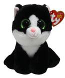 Beanie Babies- Ava the Tuxedo Cat, Glitter Eyes