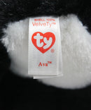 Beanie Babies- Ava the Tuxedo Cat, Glitter Eyes