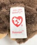 Ty Beanie Baby - Bananas the Monkey, Glitter Eyes